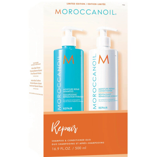 Moroccan Repair Shampoo & Conditioner Duo 500ml (value$110)