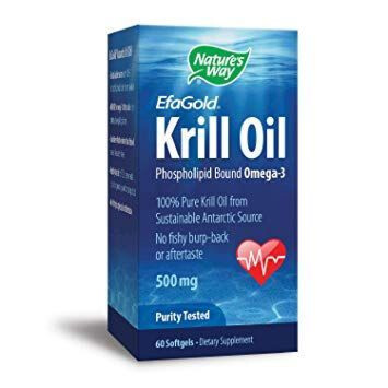 Nature's Way Krill Oil 500mg 60 Softgels