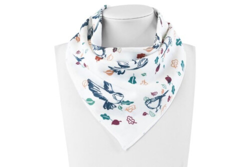 Nest Designs Bamboo Baby Bandana Bib - Bye Bye Birdie