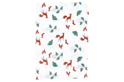 Nest Designs Bamboo Swaddle Blankie (Single) - Fox Tots