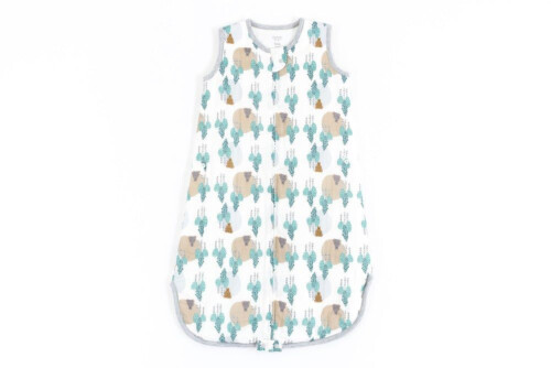 Nest Designs Bamboo Swaddle Sleep Bag 2.5 TOG - Where's The Bear 0- 6M