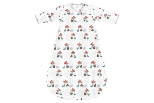 Nest Designs Organic Cotton Long Sleeve Sleep Bag 3.5 TOG - The Bear Over There 6M+