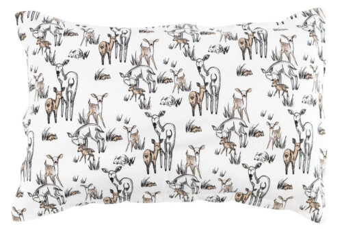 Nest Designs Organic Cotton Toddler Pillowcase (Small) - Mama Deerest