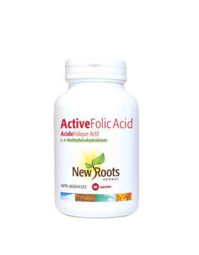 New Roots Active Folate Acid 60 Vcaps