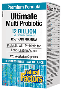 Natural Factors Probiotic Bonus Twin 120 Capsules