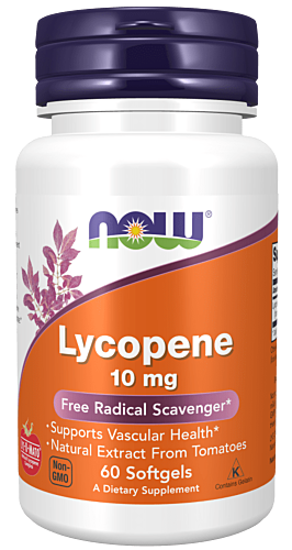 NOW Foods Lycopene 10mg 60Softgels @