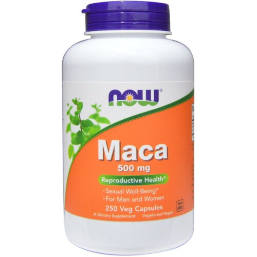 NOW Foods Maca 500 Mg 250 Capsules