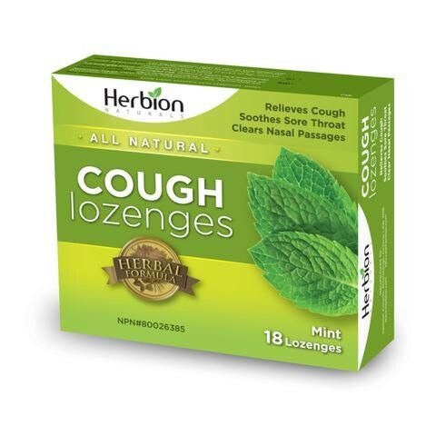 Herbion Mint Cough Lozenges 18 Lozenges