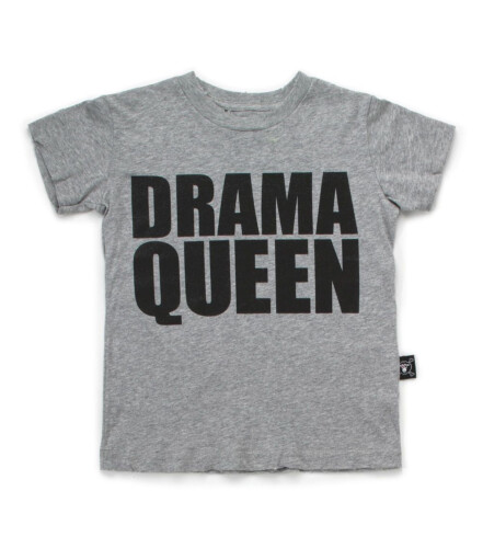 Nununu Drama Queen T-shirt - Heather Grey 
