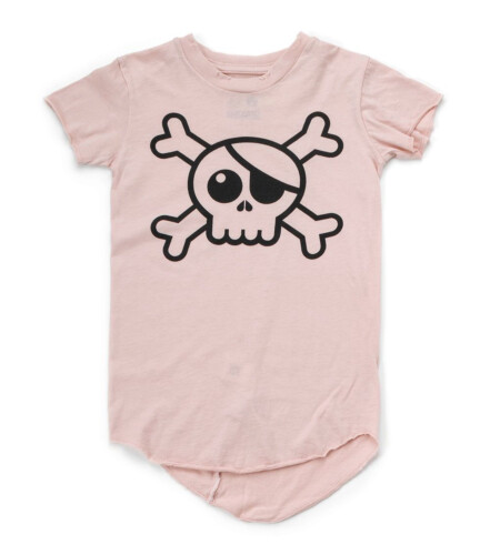 Nununu Raw Skull T-shirt - Powder Pink