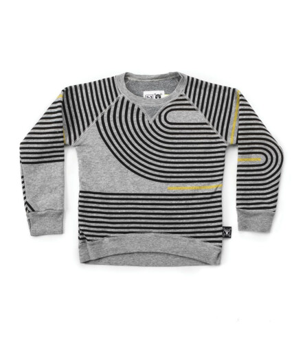 Nununu Spiral Sweatshirt - Heather Grey