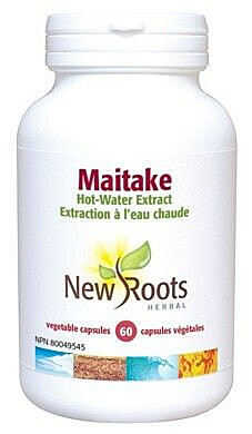 New Roots Maitake 400mg 60 Veg Capsules @