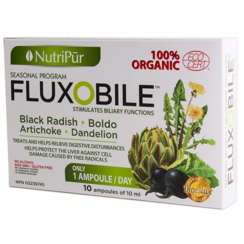 NutriPur FLUXOBILE 10 Ampoules of 10ml @