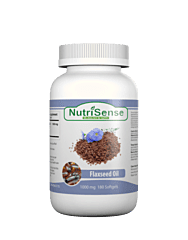 Nutrisense Flaxseed Oil 1000mg 180Softgels