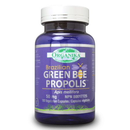 Organika Brazilian Green Bee Propolis 50mg 180 Vcaps