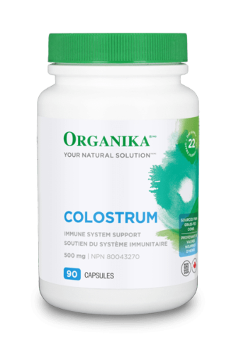 Organika Colostrum 500mg 90 Capsules