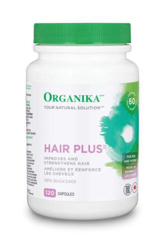 Organika Hair Plus For Men & Women 120 Capsules