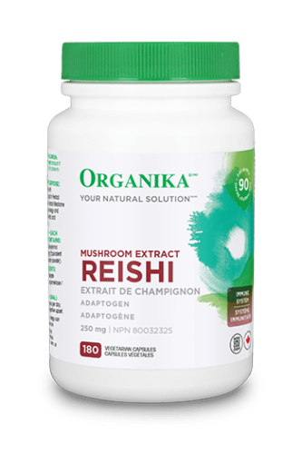 Organika Reishi Mushroom  250mg 180 Capsules @