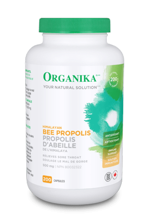 Organika Bee Propolis 500mg 200 Capsules @