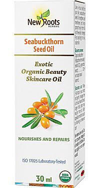 New Roots Herbal Organic Seabuckthorn Seed Oil 30ml