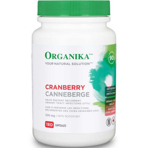 Organika Cranberry Extract 300mg 180 Capsules