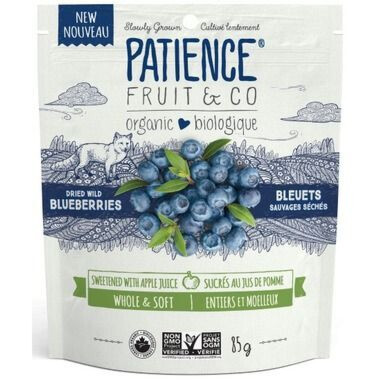 Patience Fruit & Co. Organic Dried Blueberries 85g