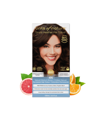 Tints of Nature Medium Brown 4N 130ml @