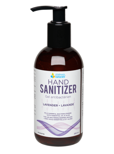 Platinum Naturals hand sanitizer - Lavender 250ml