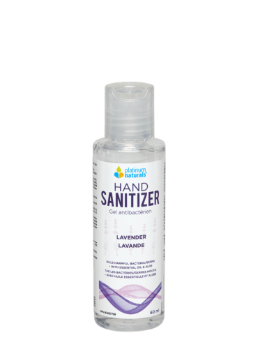 Platinum Naturals hand sanitizer - Lavender 60ml