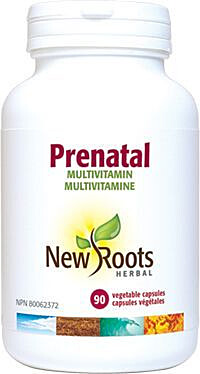 New Roots Prenatal Multivitamin 90 Capsules