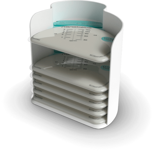 Nanobebe Breastmilk Storage Bags and Organizer 25 Pack