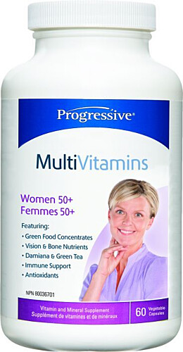 Progressive Multi Women 50+ 60 Vegetable Capsules