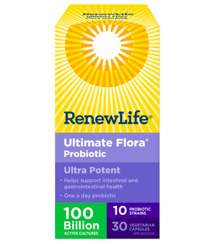 Renew Life Ultimate Flora 100 Billion 30 Vcaps