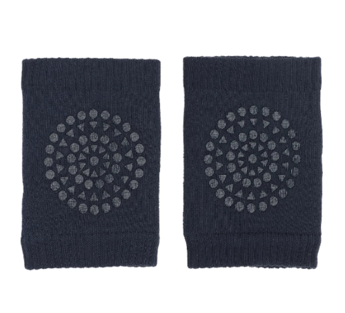 GoBabyGo Crawling Cotton Knee pads - Petroleum Blue One Size