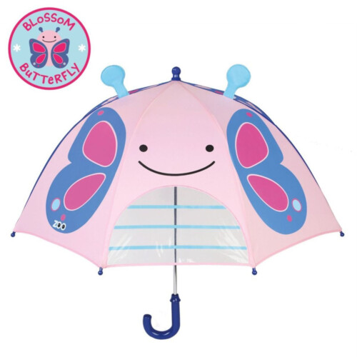 Skip Hop Zoobrella Little Kid Umbrella - Butterfly