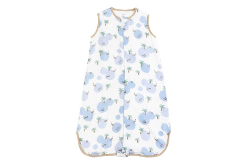Nest Designs Bamboo Pima Sleeveless Sleep Bag 0.6 TOG - Thristy Tigers 6M-12M
