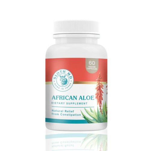 Sloth MD African Aloe Dietary Supplement 60Veggie Capsules@