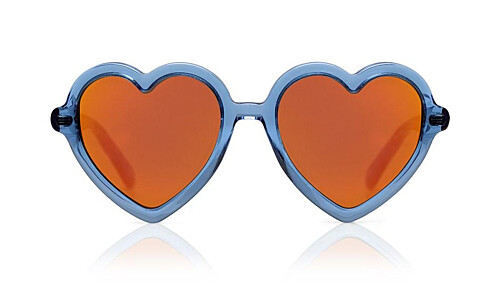 Sons + Daughters Sunglasses Lola Blue Jelly with Mirror