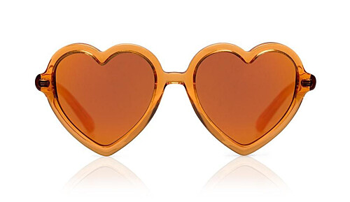 Sons + Daughters Sunglasses Lola Orange with Mirror