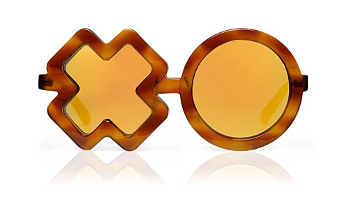 Sons + Daughters Sunglasses XO Creme Brulee with Mirror