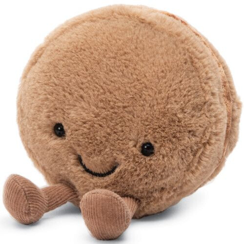 Jellycat Amusable Macaron - Chocolate