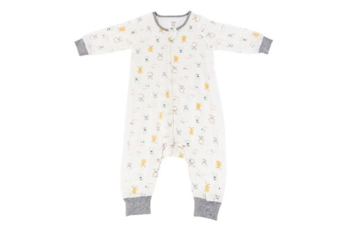 Nest Design Bamboo Pima Long Sleeve Sleep Suit 0.6 TOG - Ox-Standing! 2.5T-4T