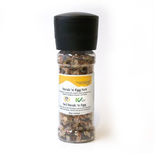 Heartfelt Living Himalayan Steak'n Egg Salt Grinder 160g