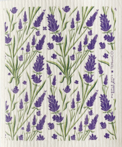 Ten and Co. Lavender Sponge Cloth