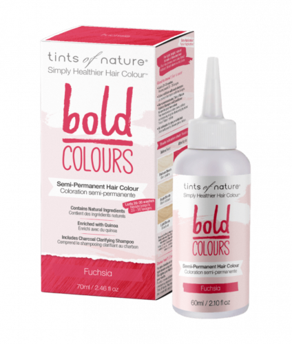 Tints of Nature Bold Colour Semi-Permanent Hair Colour - Fuchsia 70ml