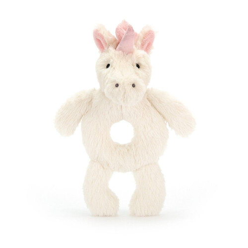 Jellycat Bashful Unicorn Ring Rattle