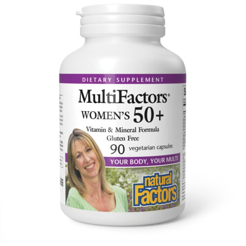 Natural Factors Multifactors Womens 50 90Capsules