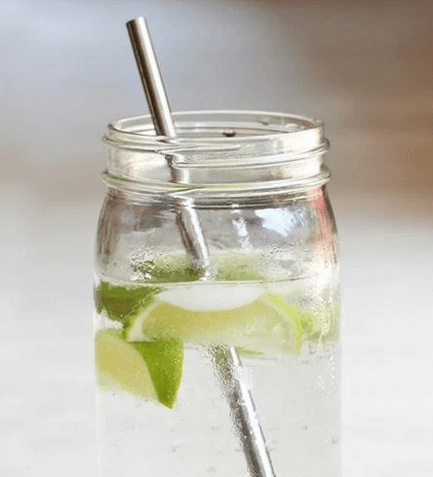 U.Konserve Stainless Steel Straw + Straw Brush