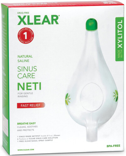 Xlear Sinus Care Netipot Kit