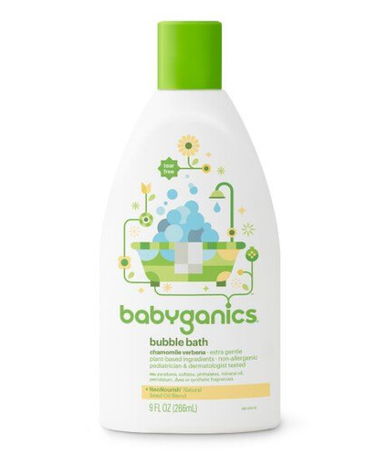 Babyganics Bubble Bath Chamomile Verbena 266ml